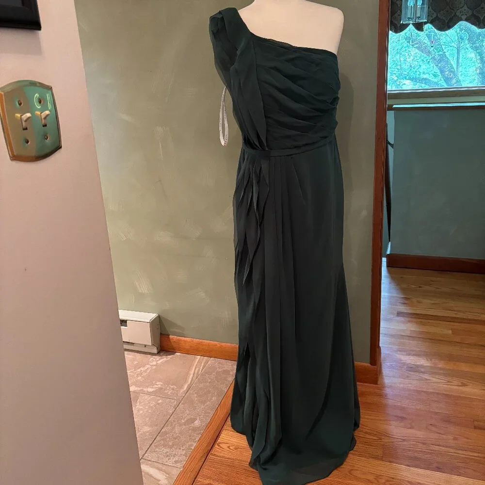 Azazie Formal Off Shoulder Long Gown - Picture 1 of 16